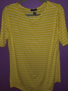 Olivia Blu striped women shirt.XL